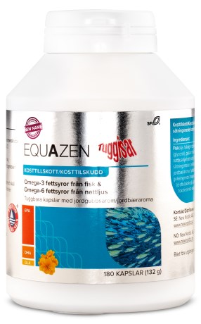 Miniatyrbild Equazen Tuggisar med Jordgubbssmak, 180 kaps