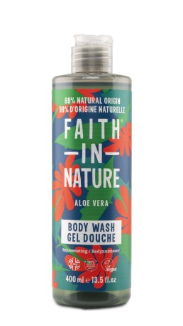 Miniatyrbild Faith in Nature Aloe Vera Shower Gel, 400 ml