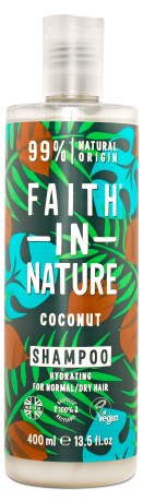 Miniatyrbild Faith in Nature Coconut Shampoo, 400 ml