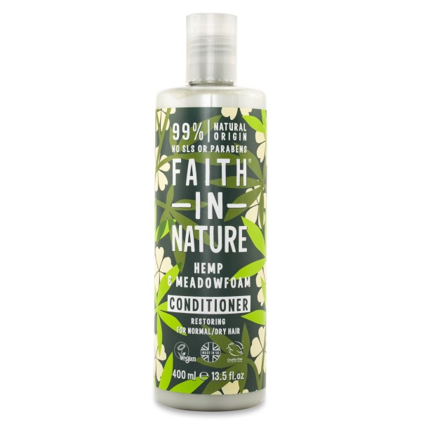 Faith in Nature Hemp & Meadowfoam Conditioner 400 ml