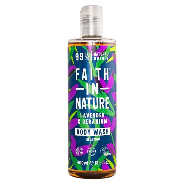 Faith in Nature Lavender &amp;amp; Geranium Body Wash 400 ml