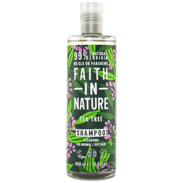 Faith in Nature Tea Tree Shampoo 400 ml