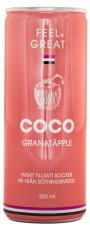 Miniatyrbild Feel Great Coco, Granat�pple, 12-pack