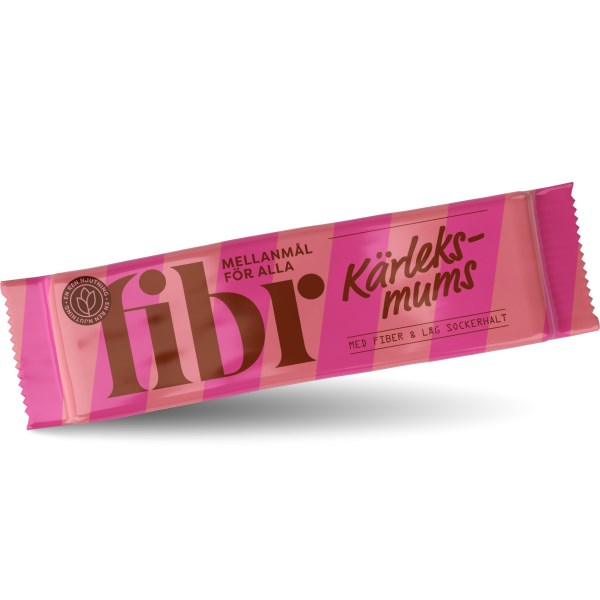 Fibr Bars, Kärleksmums, 40 g