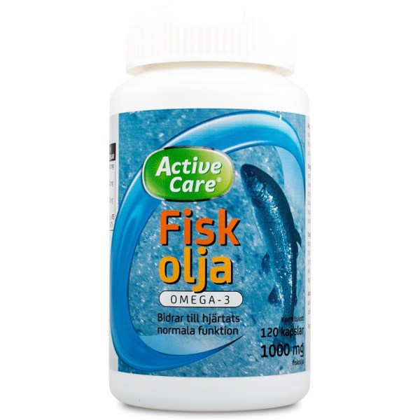 Active Care Fiskolja Omega-3 120 kaps