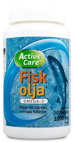 Miniatyrbild Active Care Fiskolja Omega-3, 120 kaps