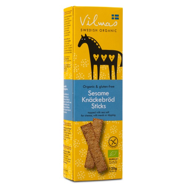 Fjällbergets Bageri Vilmas Knäckesticks, Sesam, 120 g