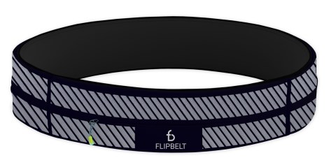 Miniatyrbild FlipBelt Zip Reflective, S, Black