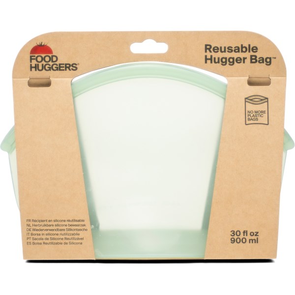 Food Huggers Hugger Bag 900 ml Juniper Clear