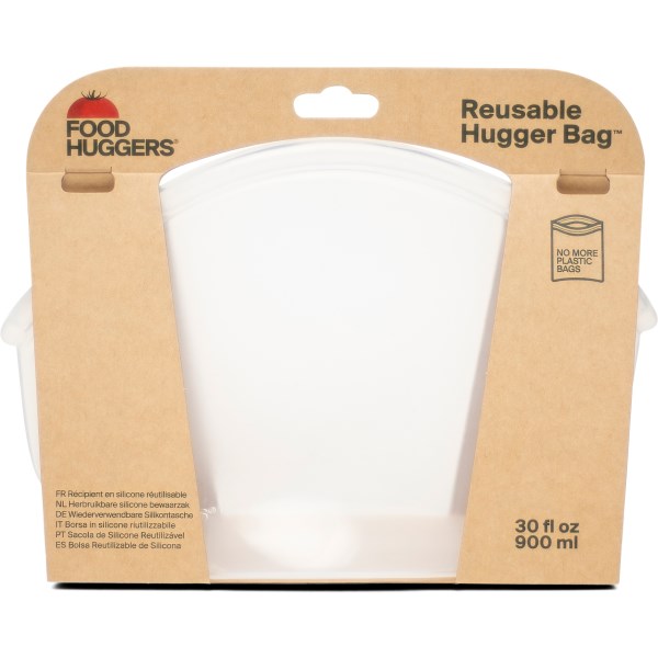 Food Huggers Hugger Bag, 900 ml, Clear
