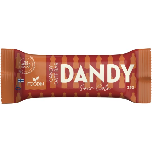 Foodin Dandy Candy Date Bar, Sour Cola, 35 g