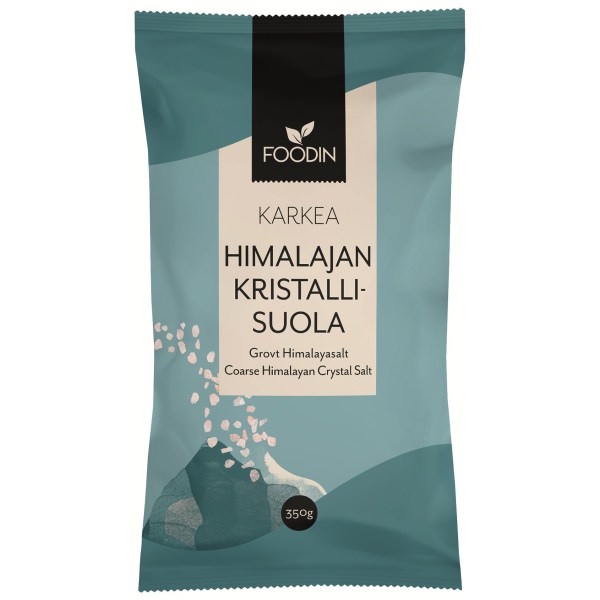 Foodin Himalayan Crystal Salt Coarse, 350 g