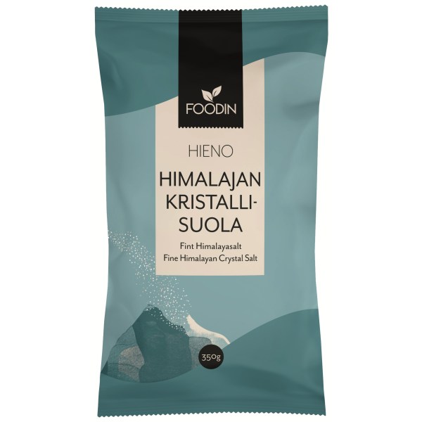Foodin Himalayan Crystal Salt Fine, 350 g