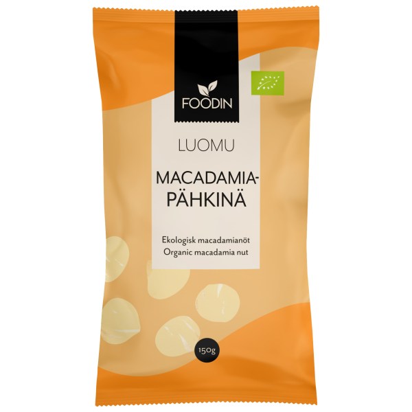 Foodin Macadamia EKO, 150 g