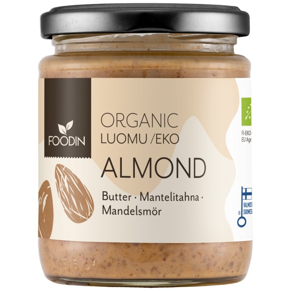 Foodin Organic Almond Butter, 250 g