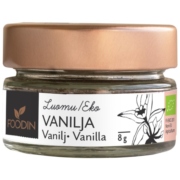 Foodin Vanilla Powder Organic, 8 g