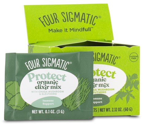 Miniatyrbild Four Sigmatic Elixir Instant Chaga & Sibirisk Gingseng, 20-pack