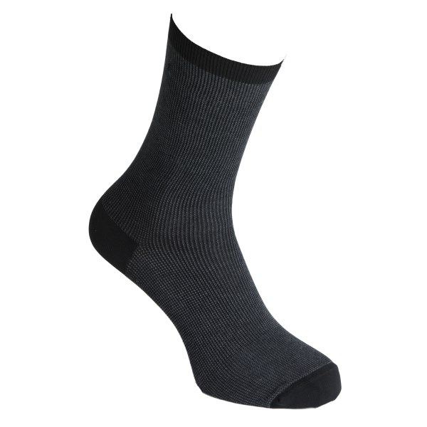 Funq Wear Herr Komfortsockor Bomull 11-14 42-44 Classic Charcoal