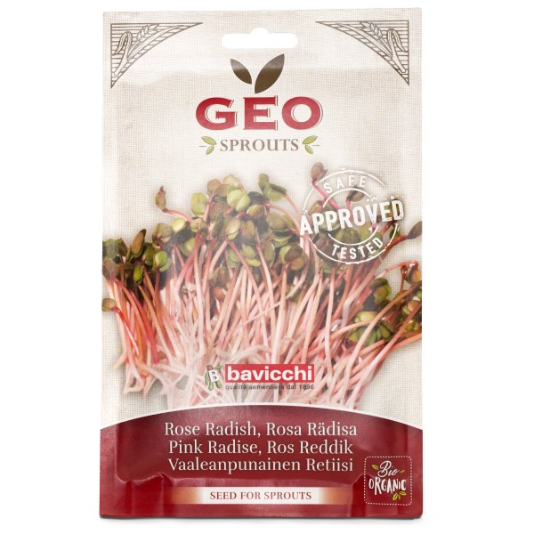 GEO Rosa Rädisfrö EKO, 20 g