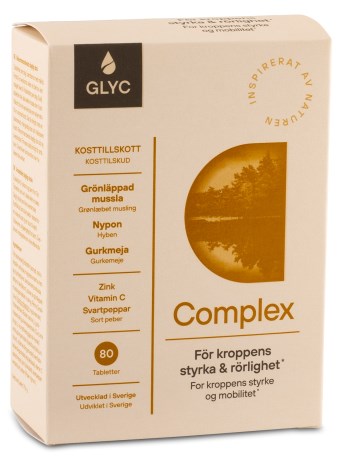 Miniatyrbild Glyc Complex, 80 tabl