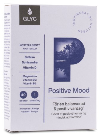 Miniatyrbild Glyc Positive Mood, 40 tabl