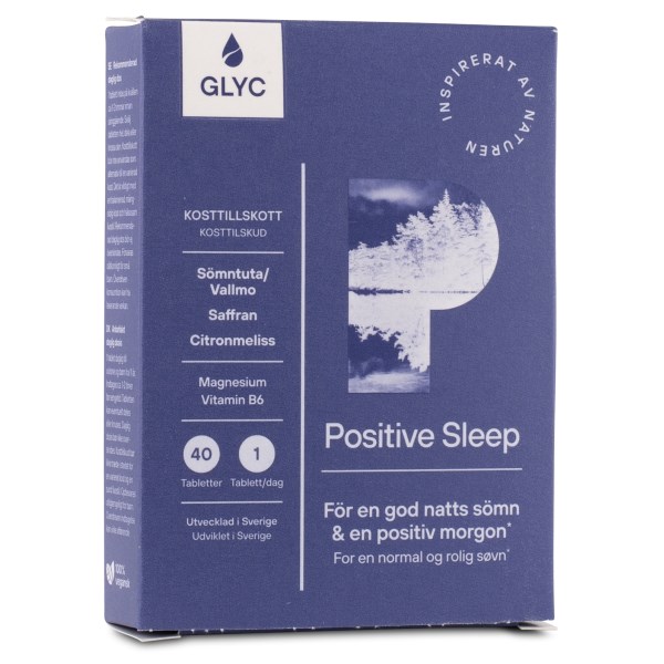 Glyc Positive Sleep, 40 tabl