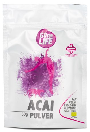 Miniatyrbild Go for Life Acaipulver EKO, 50 g
