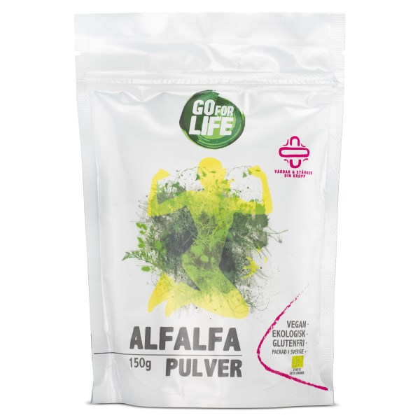 Go for Life Alfalfapulver EKO 150 g