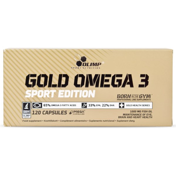 Olimp Gold Omega-3 Sport Edition 120 kaps
