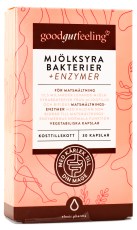 Miniatyrbild Good Gut Feeling Mj�lksyrabakterier + Enzymer, 30 kaps