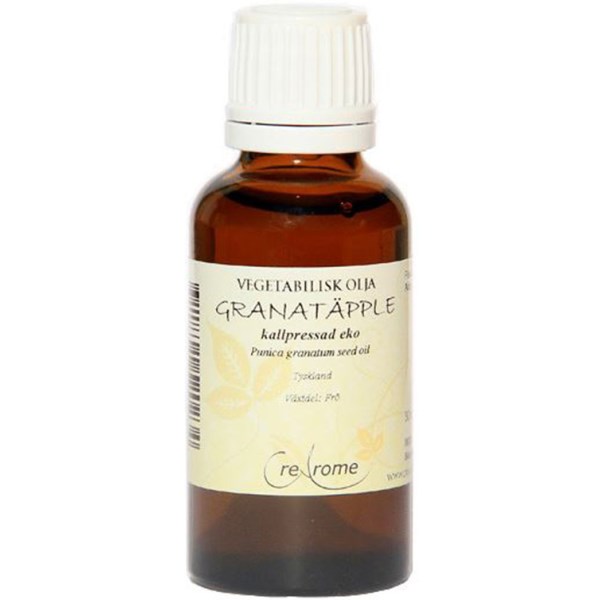 Crearome Kallpressad Granatäppleolja EKO, 30 ml