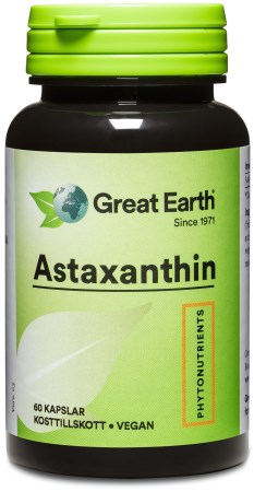 Miniatyrbild Great Earth Astaxanthin, 60 kaps