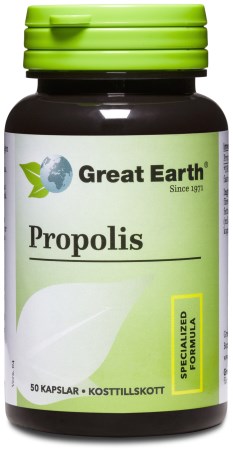 Miniatyrbild Great Earth Bee Propolis 500 mg, 50 kaps