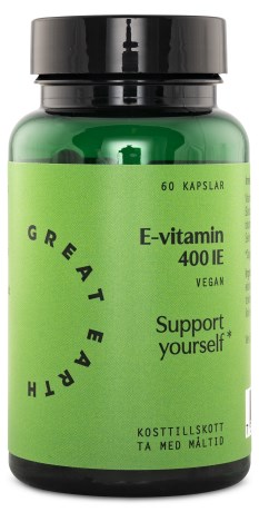 Miniatyrbild Great Earth E-vitamin, 60 kaps