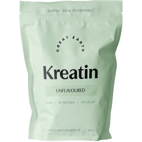 Great Earth Kreatin, Naturell, 400 g