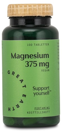 Miniatyrbild Great Earth Magnesium 375 mg, 100 tabl