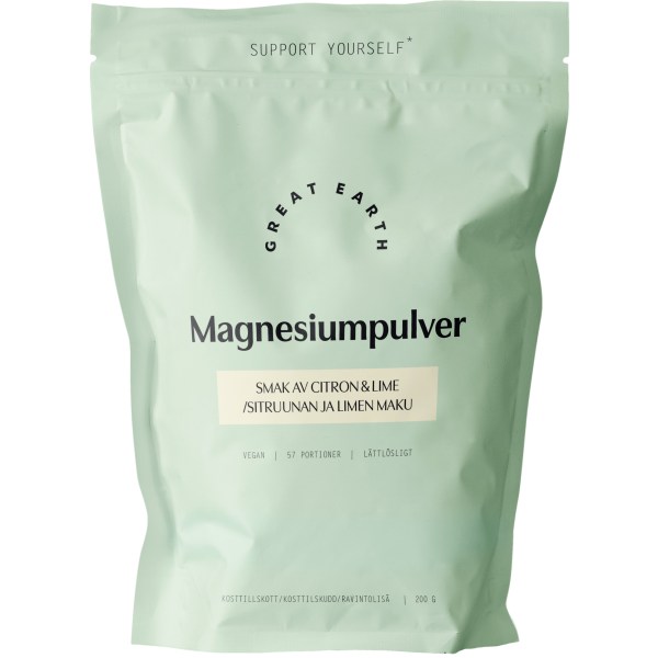 Great Earth Magnesiumpulver, 200 g