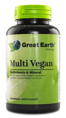 Miniatyrbild Great Earth Multi Vegan, 60 kaps
