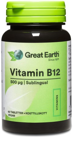Miniatyrbild Great Earth Vitamin B12, 60 tabl