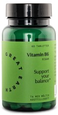 Miniatyrbild Great Earth Vitamin B6, 60 tabl