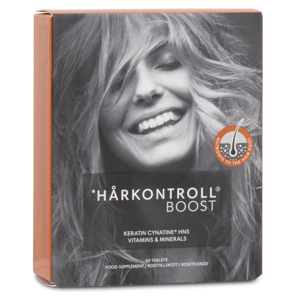 Hårkontroll Boost, 60 tabl