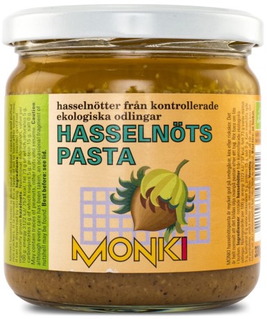 Miniatyrbild Monki Hasselntspasta, 330 g
