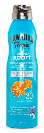 Miniatyrbild Hawaiian Tropic Island Sport Continuous Spray SPF 30, 220 ml