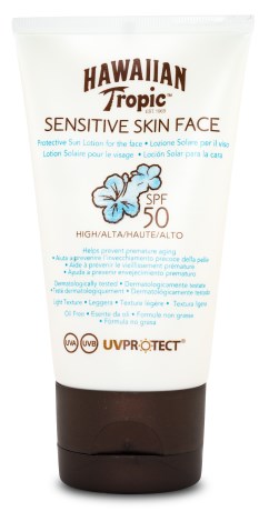 Miniatyrbild Hawaiian Tropic Sensitive Skin Face Protective Lotion SPF 50, 60 ml