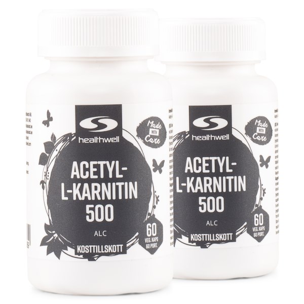 Healthwell Acetyl-L-karnitin, 120 kaps