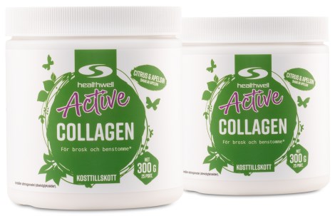 Miniatyrbild Healthwell Active Collagen, Citrus & Apelsin, 600 g