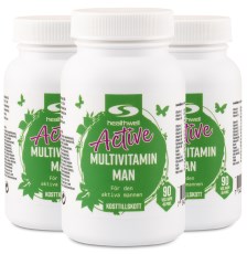Miniatyrbild Healthwell Active Multivitamin Man, 270 kaps