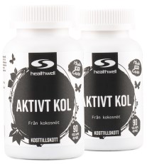 Miniatyrbild Healthwell Aktivt Kol, 180 kaps