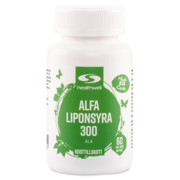 Healthwell Alfa Liponsyra 300, 60 kaps