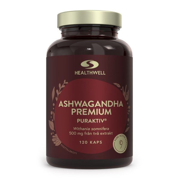 Healthwell Ashwagandha Premium, 120 kaps